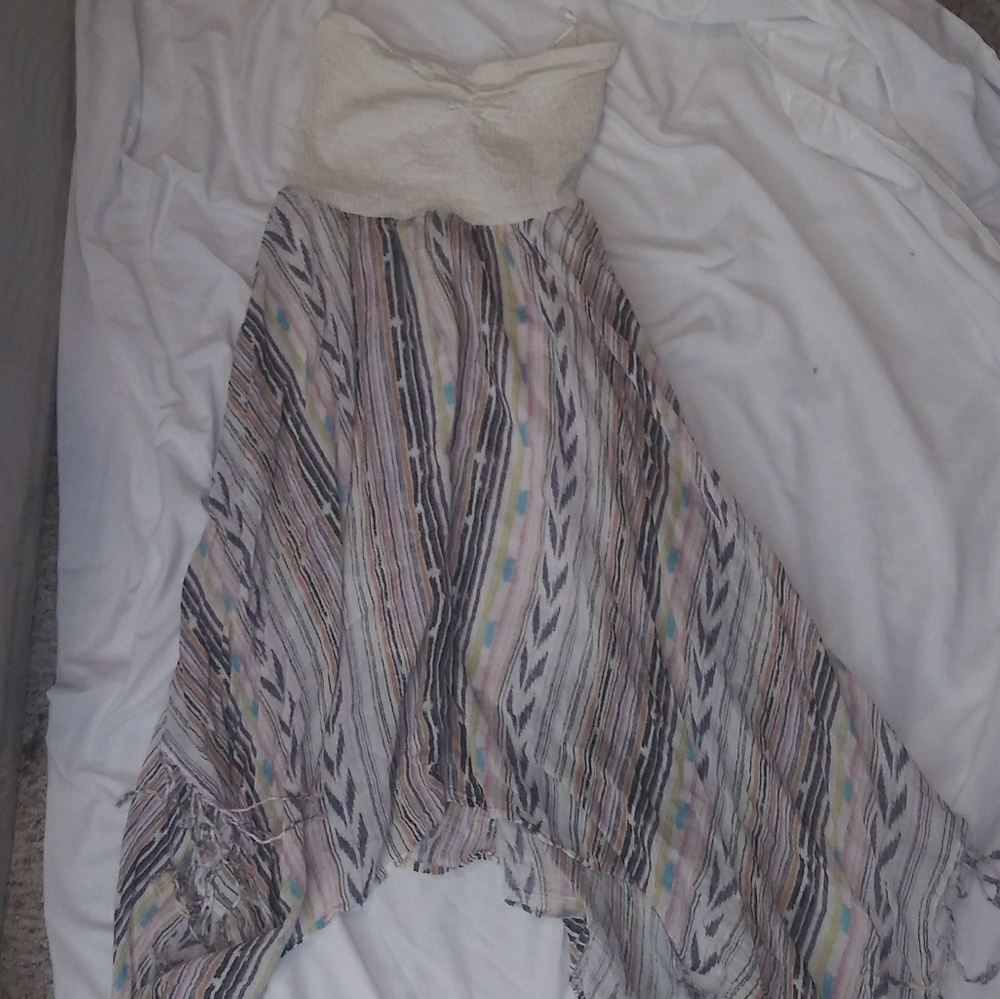 Billabong Strapless Tribal Dress